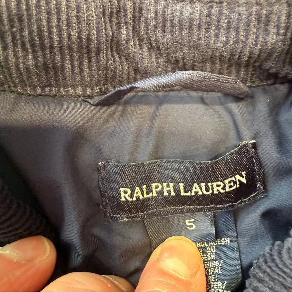Ralph Lauren Kids Quilted Jacket Navy